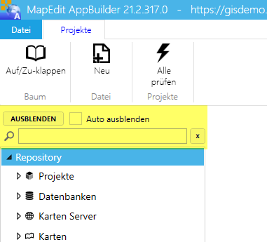 MapEdit AppBuilder – Repository