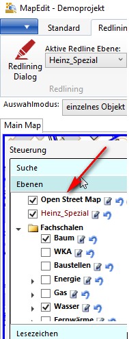 Privater Open Street Map Layer