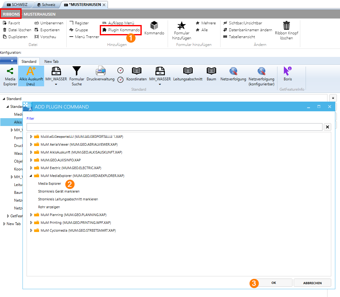 Add PlugIn Command 1