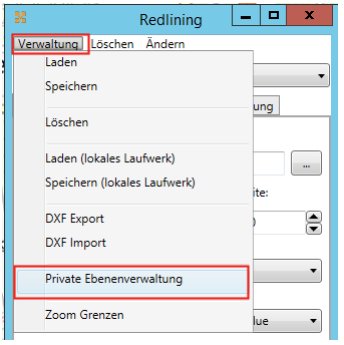 WMS einbinden Redlining